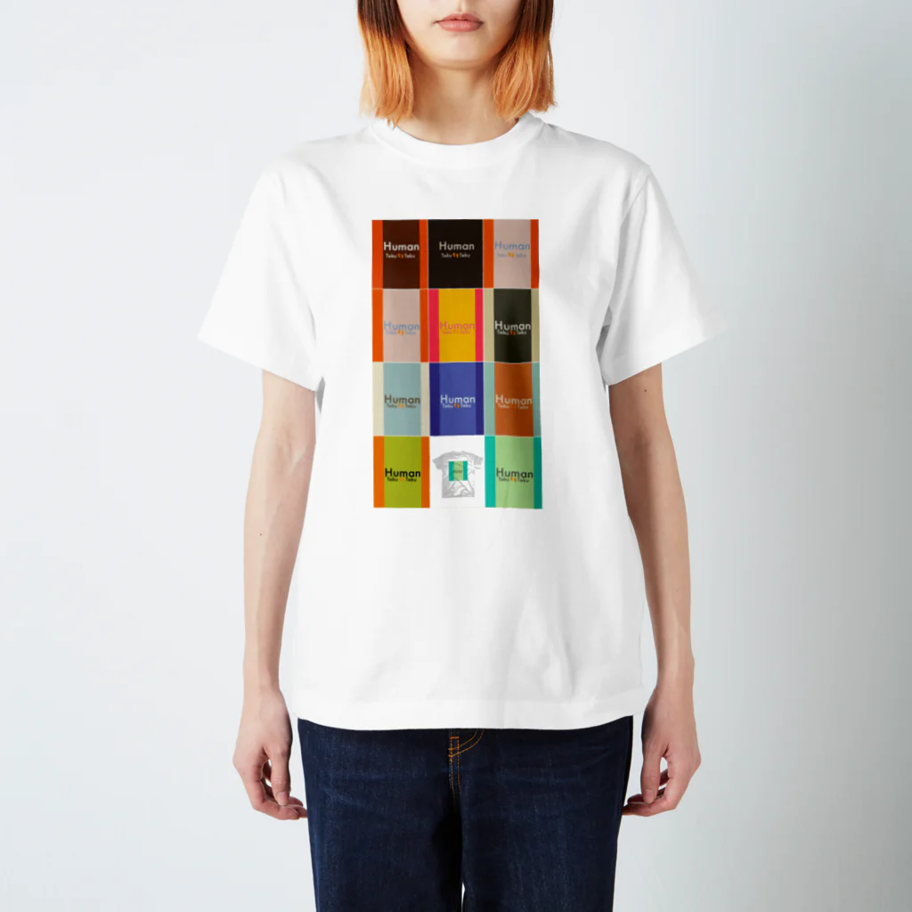 eeeNeのHuman-Teku×2 Regular Fit T-Shirt