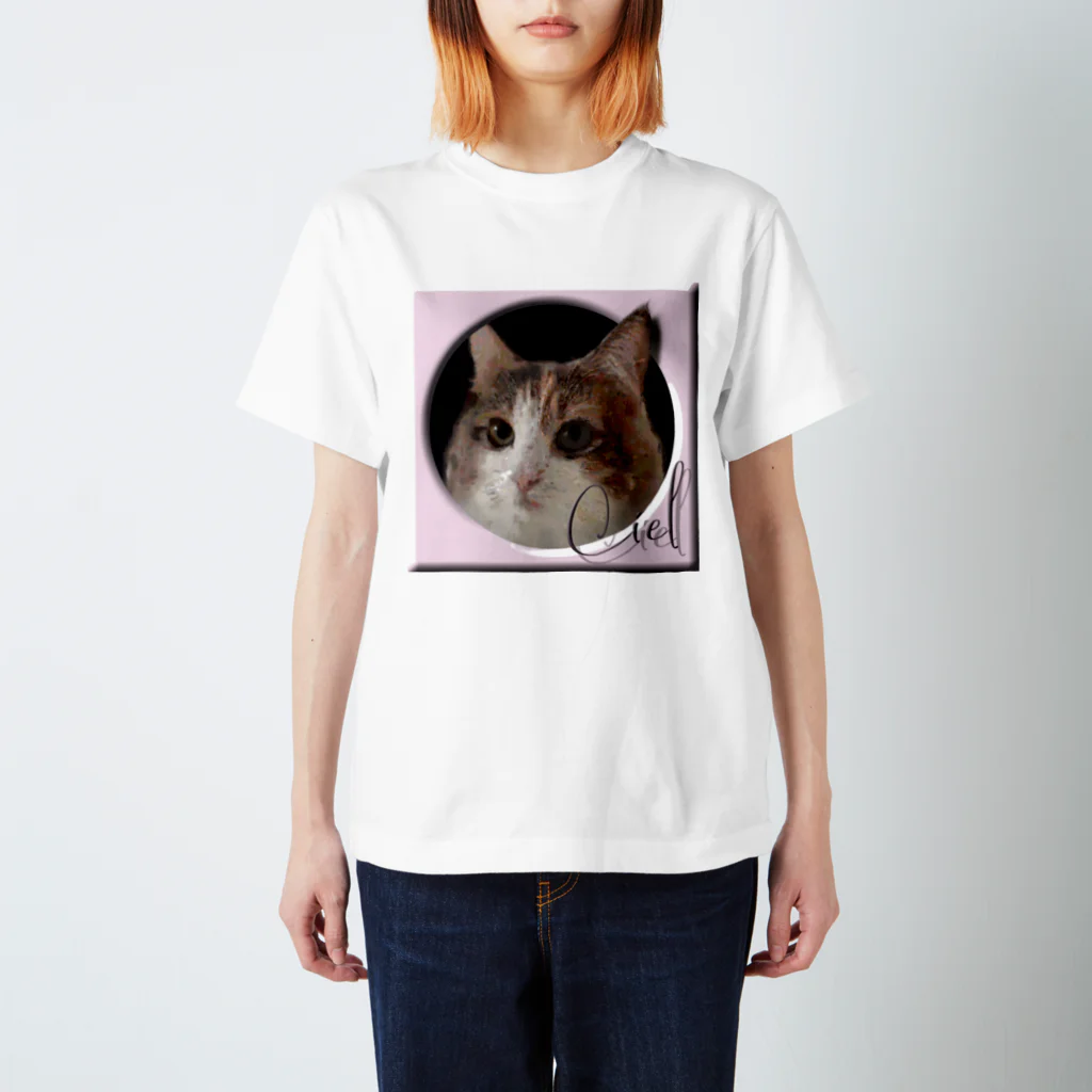 ぬくもふ屋　【猫 犬の似顔絵描き】のciel スタンダードTシャツ