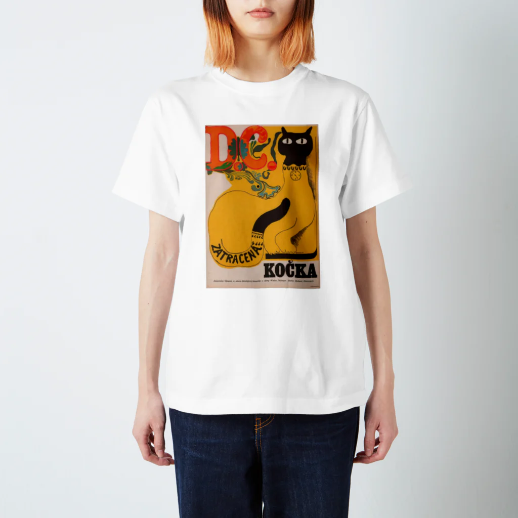 YS VINTAGE WORKSのチェコ・KOCKA（=チェコ語で猫） Regular Fit T-Shirt