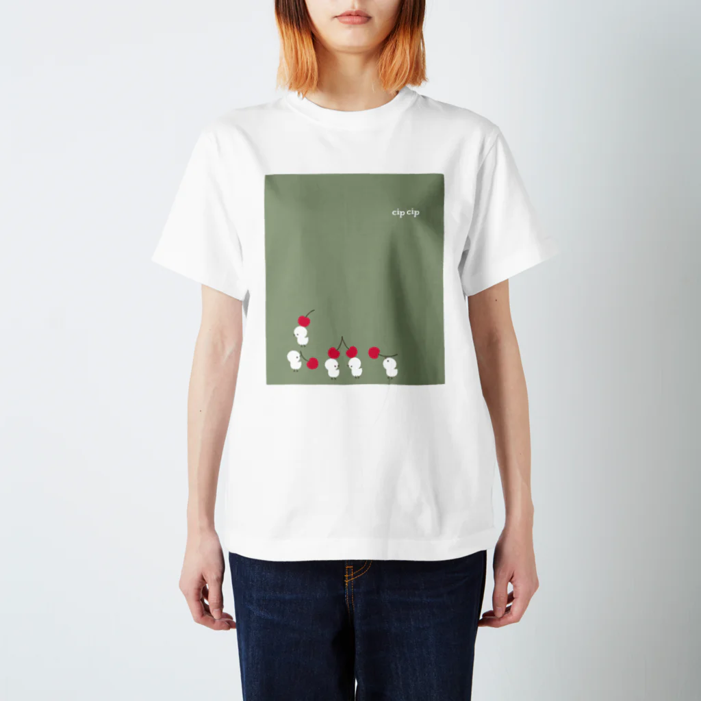 sumiのチプチプとサクランボ スタンダードTシャツ