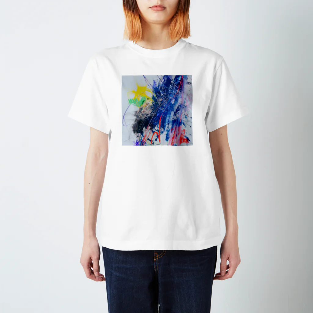 mikoのBlue Grunge スタンダードTシャツ