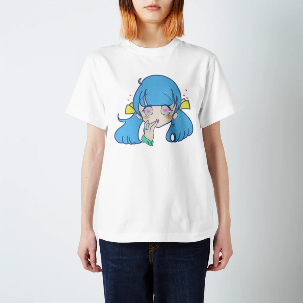 サントリーグルコサミンのハート目 スタンダードTシャツ