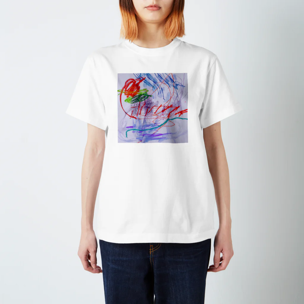 mikoの刺繍 Regular Fit T-Shirt