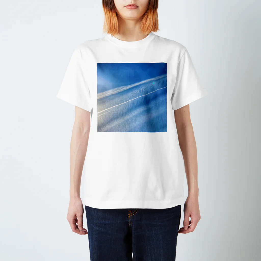 ArtWillの飛行機雲 スタンダードTシャツ