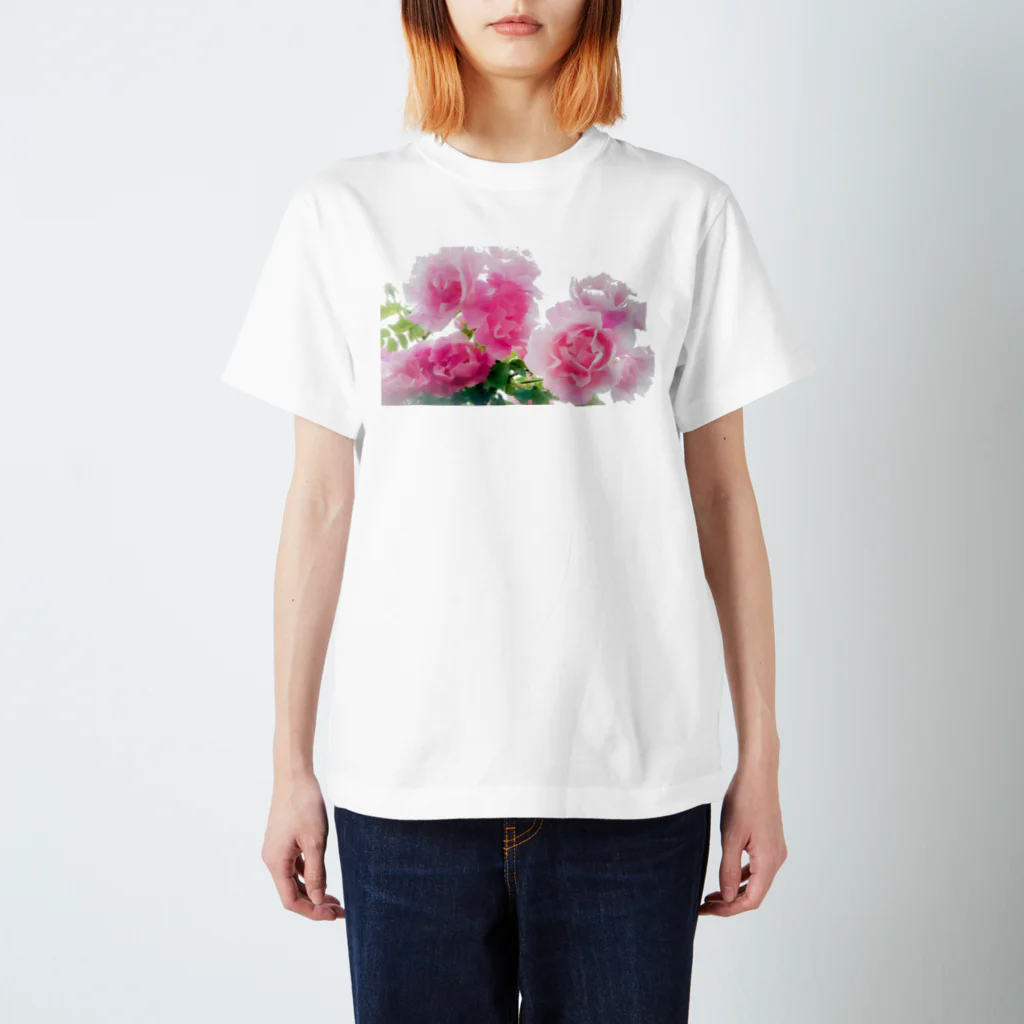 Hanamusubi001の５月のバラ Regular Fit T-Shirt