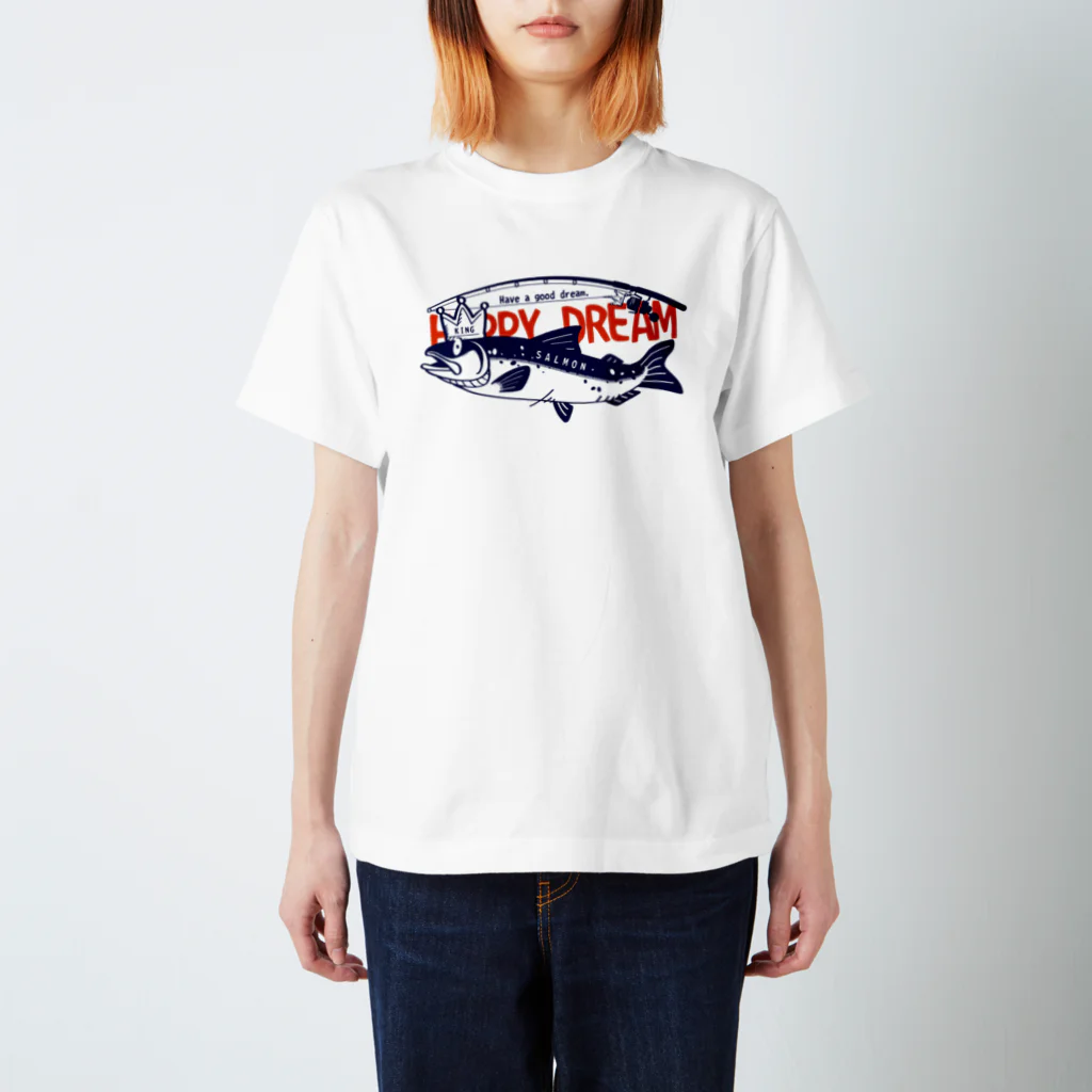 イラスト MONYAAT の**サーモン サモタンの夢 Regular Fit T-Shirt