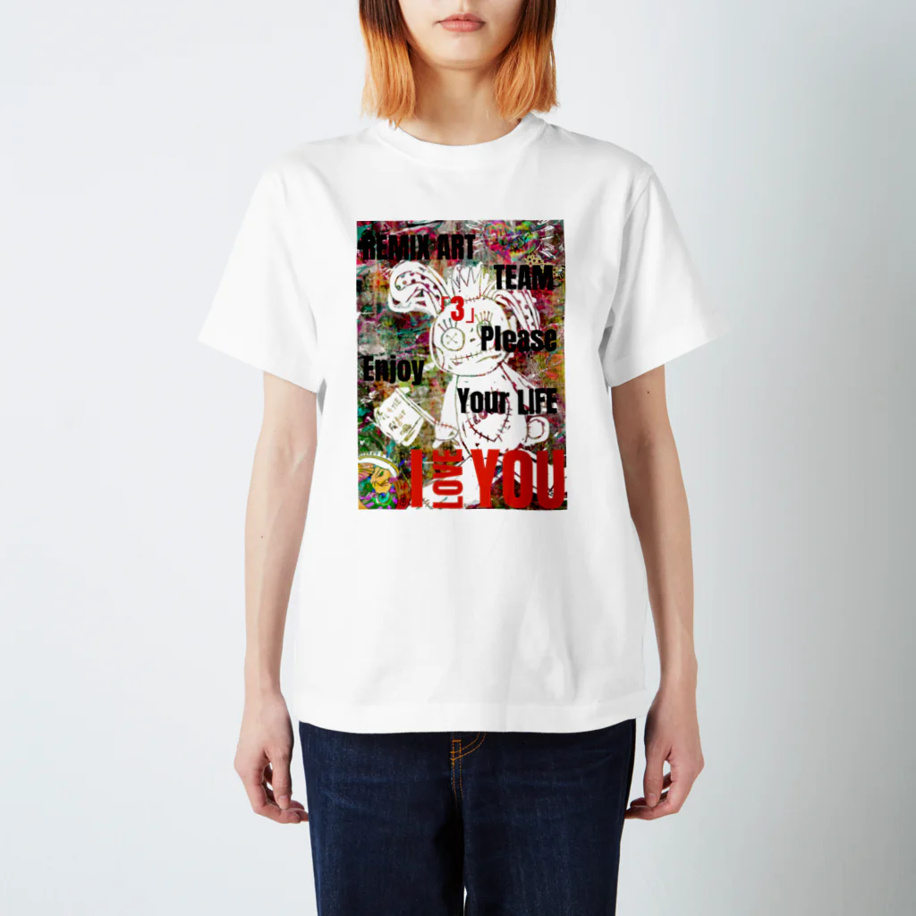 3 The shopのEnjoy Your Life スタンダードTシャツ