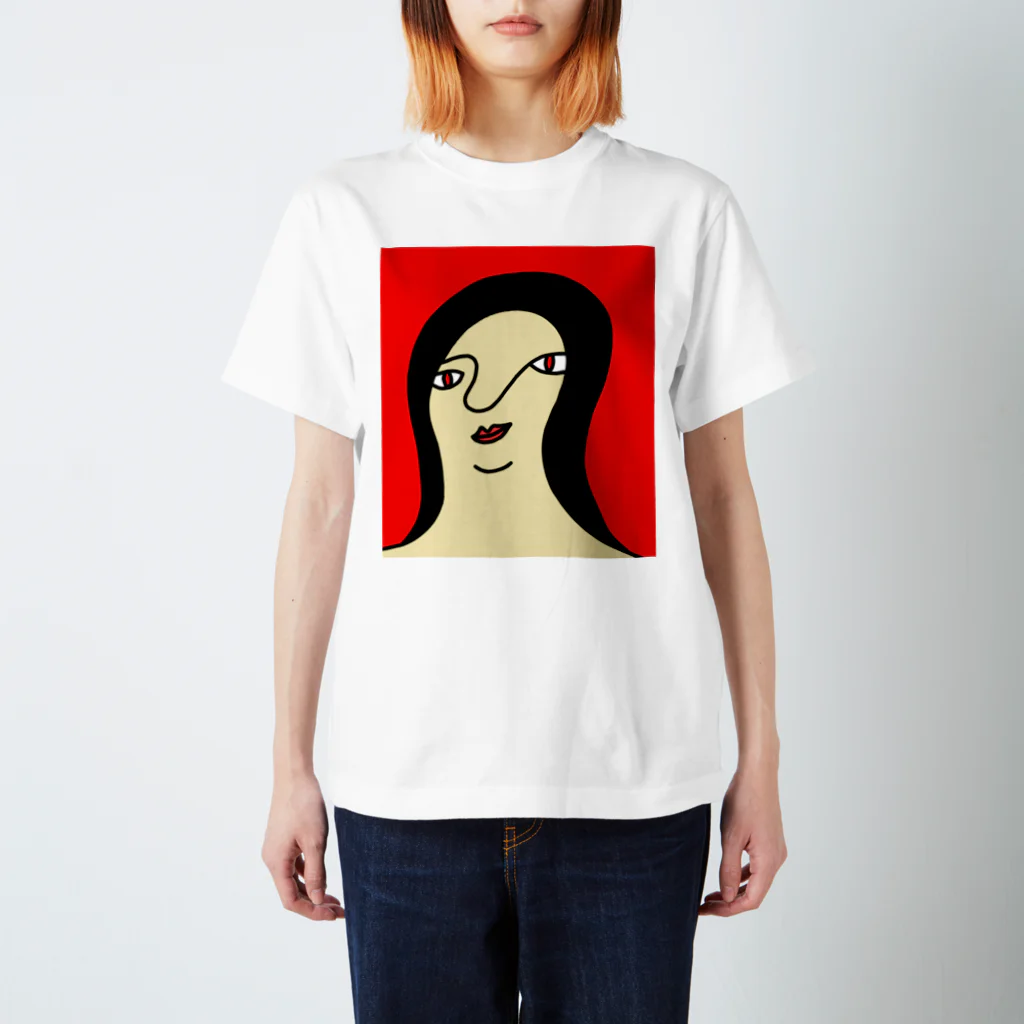 ZOO12SHOPの女神三姉妹　エシカさん スタンダードTシャツ