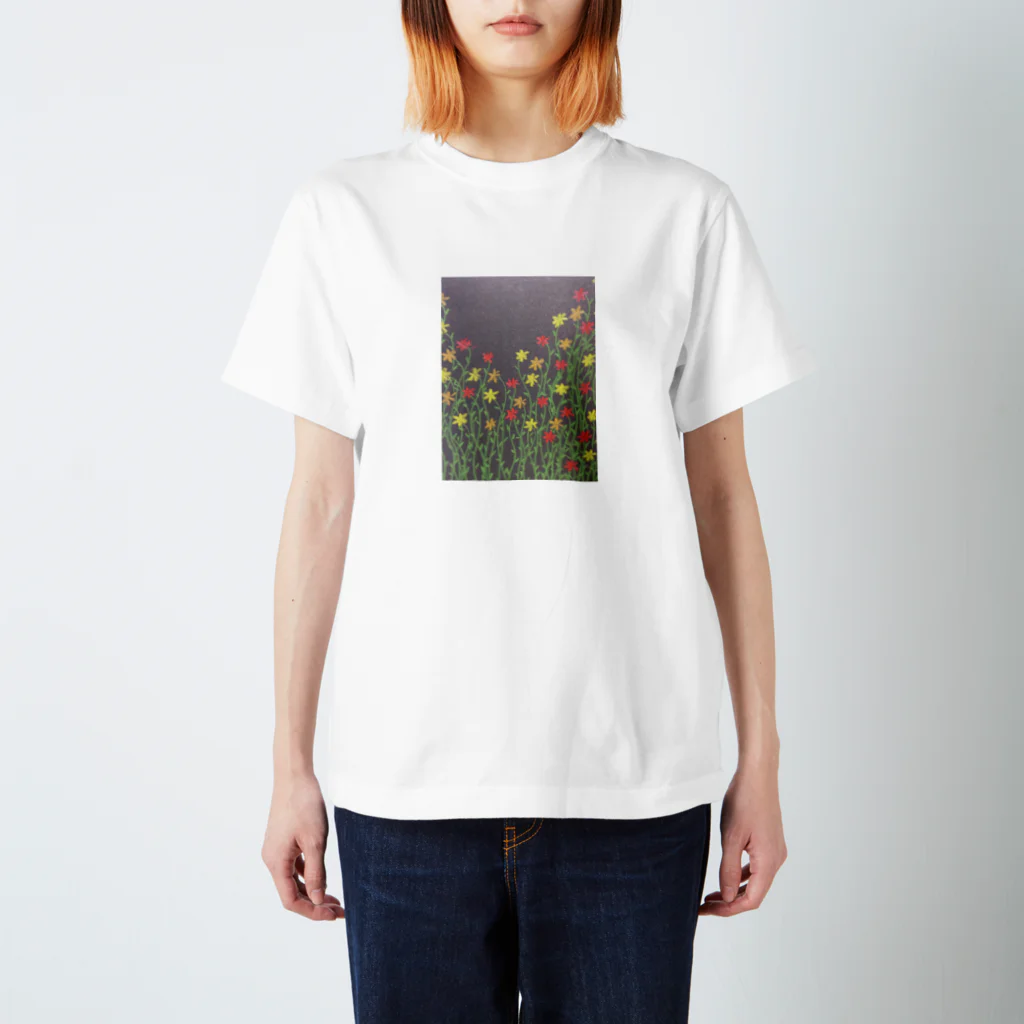 hanasoraの月夜の花 Regular Fit T-Shirt