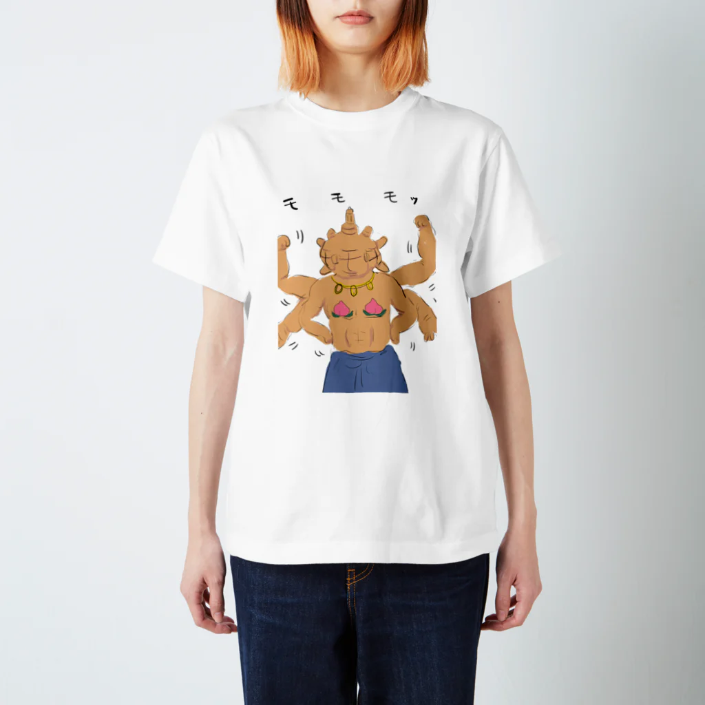 ため(画伯)のモモモさん スタンダードTシャツ