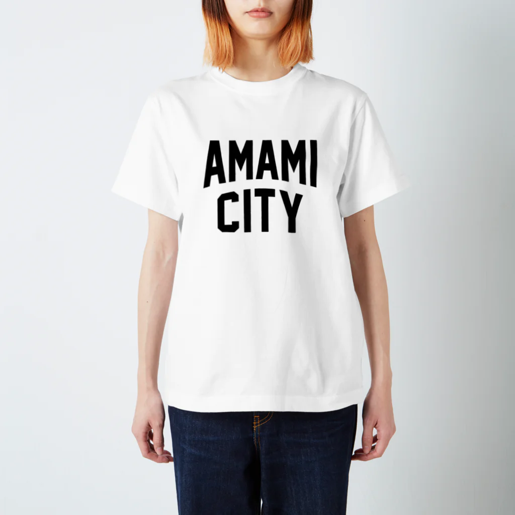 JIMOTOE Wear Local Japanの奄美市 AMAMI CITY スタンダードTシャツ