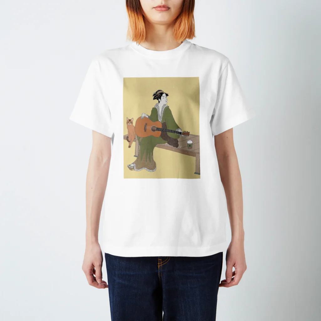 keeeeeep smilingのjust chilling スタンダードTシャツ