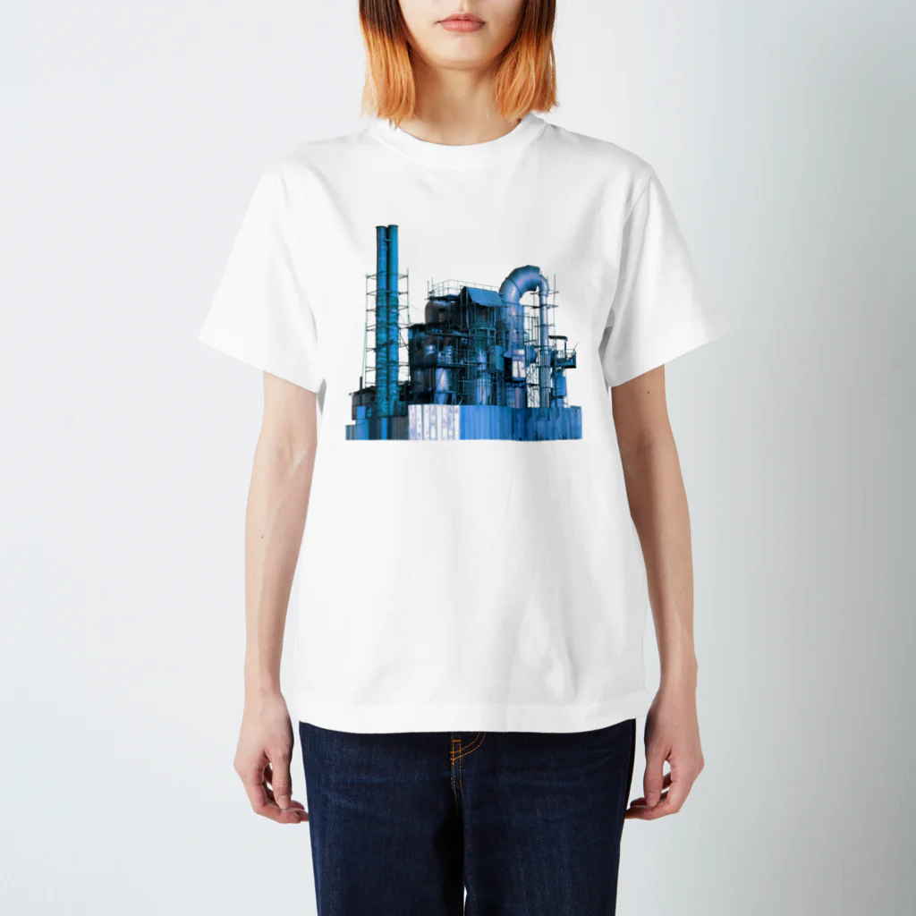 山中 透の蒸気工場　青 Regular Fit T-Shirt