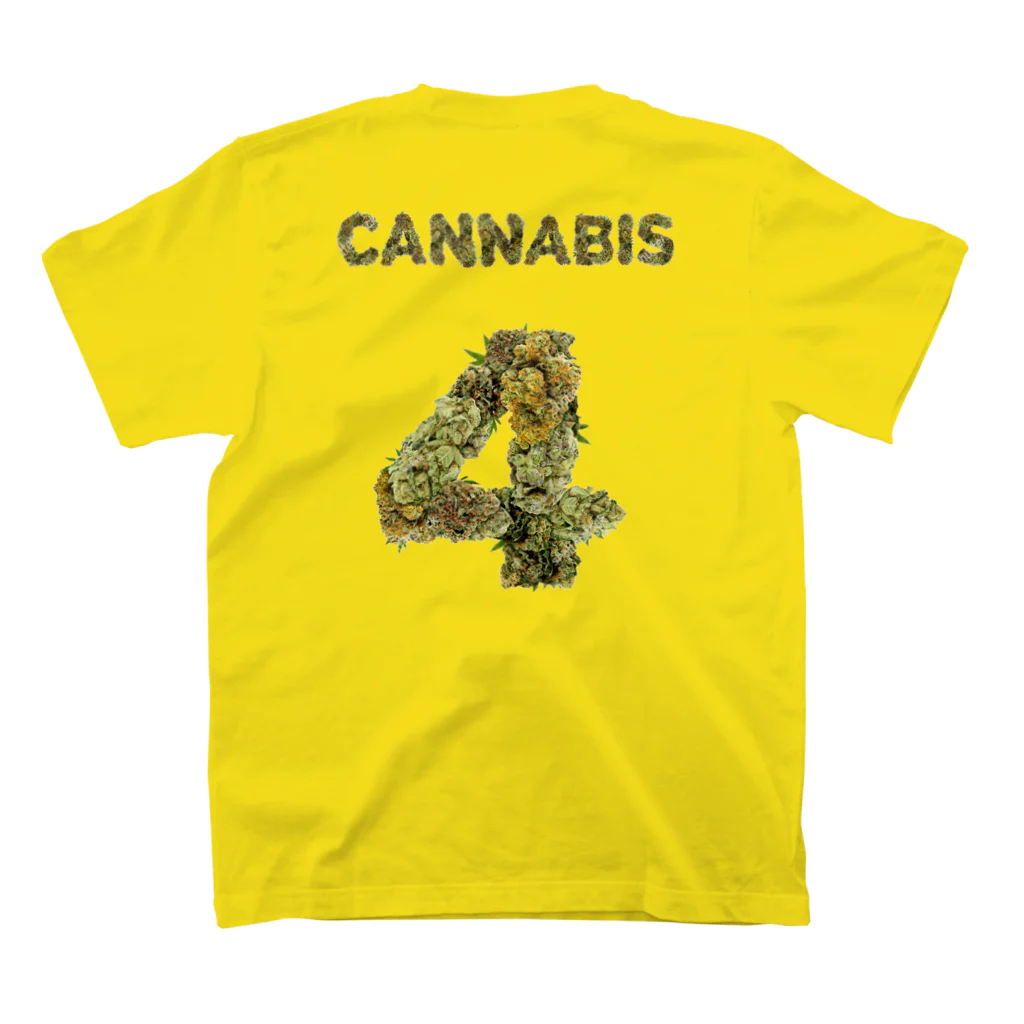 グリオショップの大麻学院 スタンダードTシャツの裏面