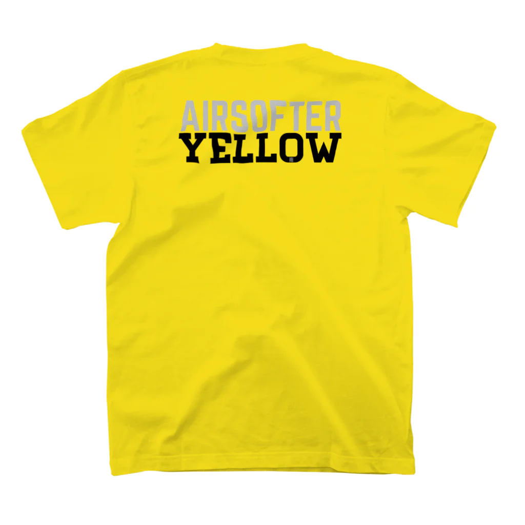 AIRSOFTERS JAPANのAIRSOFTER 【YELLOW】 スタンダードTシャツの裏面