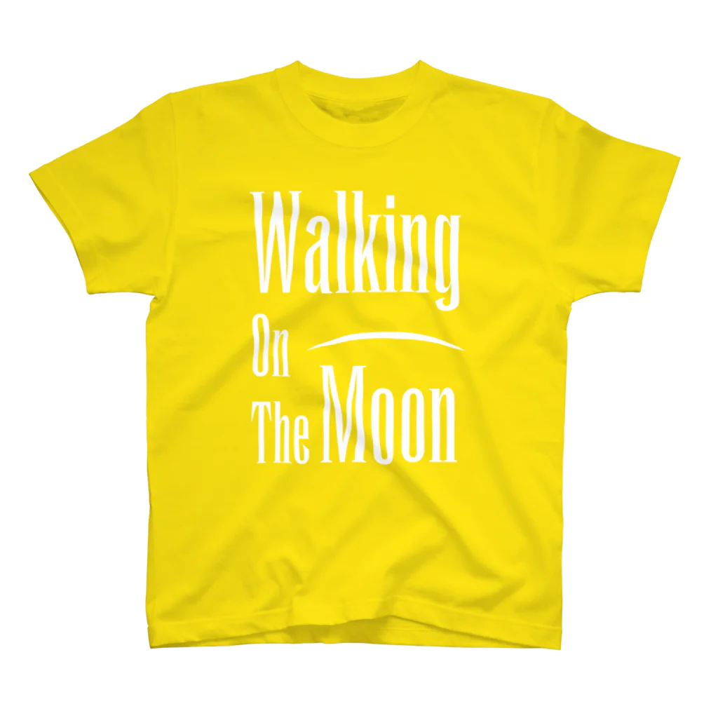 Infledge DesignのWALKING ON THE MOON WHT Regular Fit T-Shirt