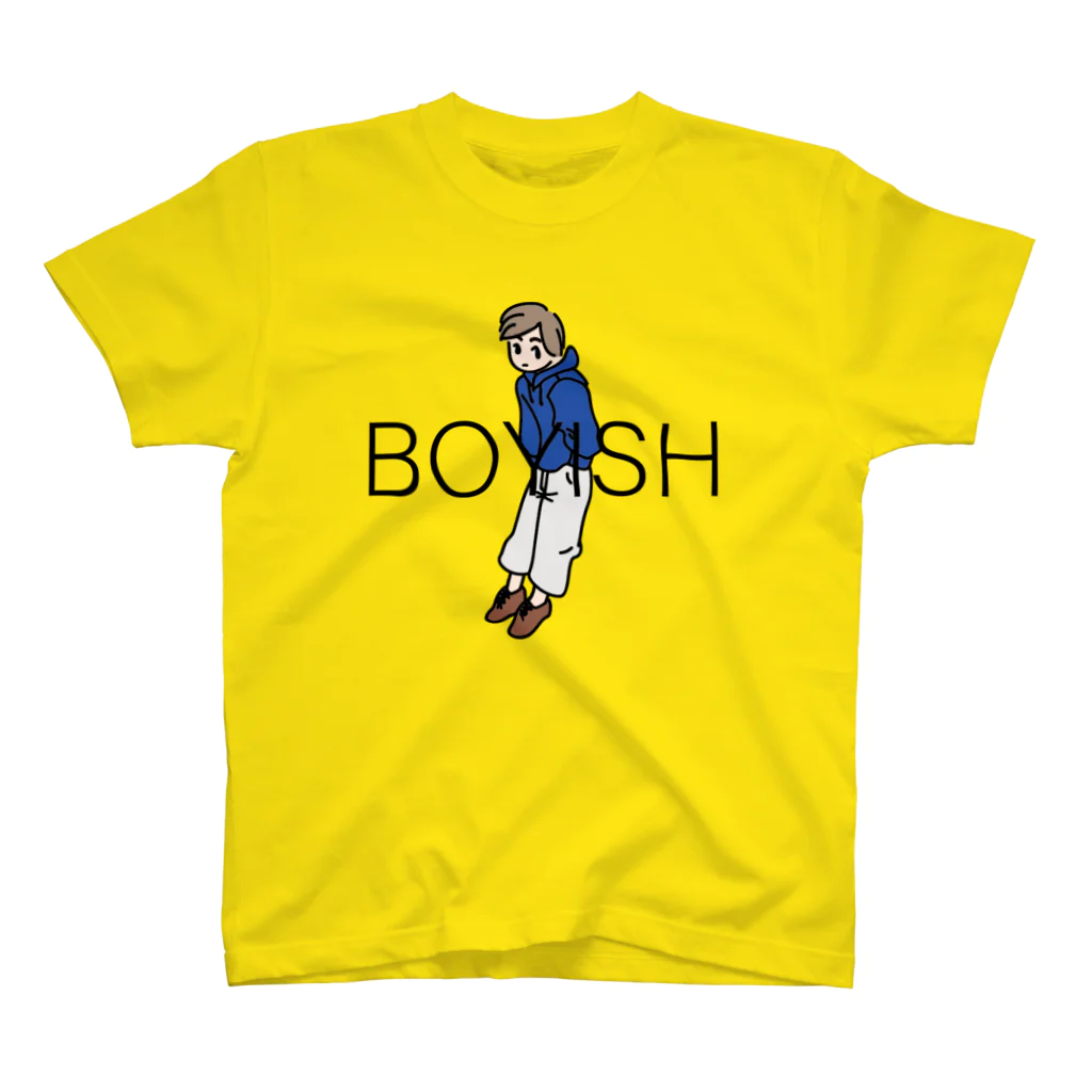 HINAKoのBOYISH スタンダードTシャツ