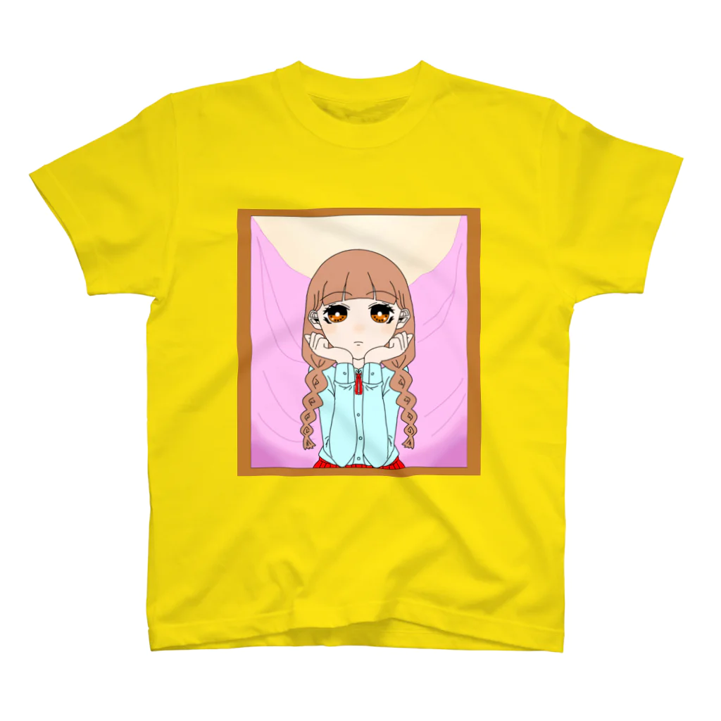 ♈海咎🌊のみつあみちゃん Regular Fit T-Shirt