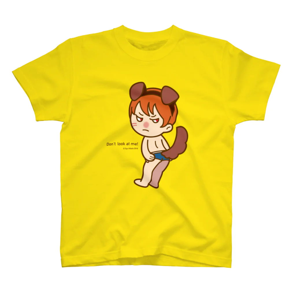 灯端の実験室03の掃除当番ちゃん（駄犬ver.） スタンダードTシャツ