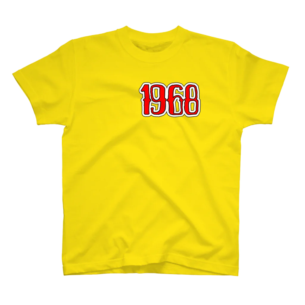 ★･  Number Tee Shop ≪Burngo≫･★ の【１９６８】 全23色 Regular Fit T-Shirt