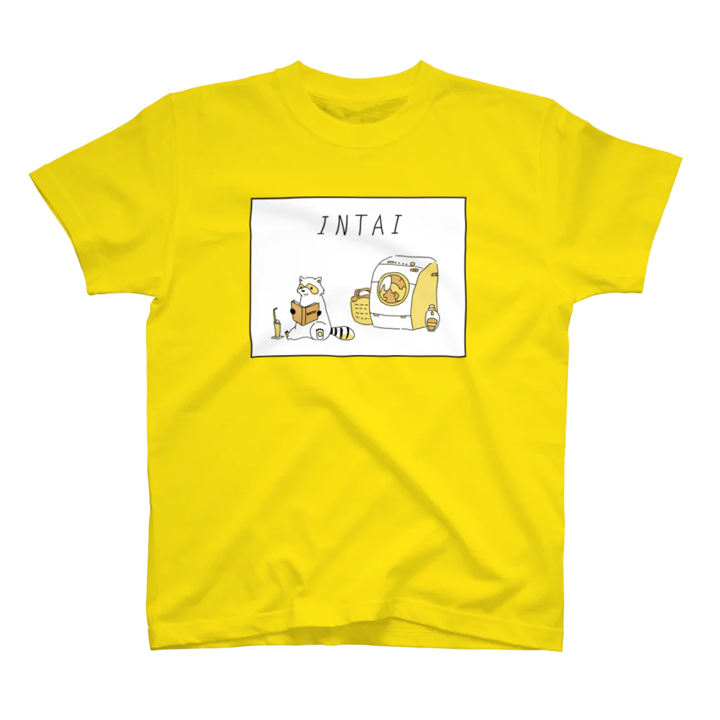 ひつじのあゆみの引退(透過なし) スタンダードTシャツ