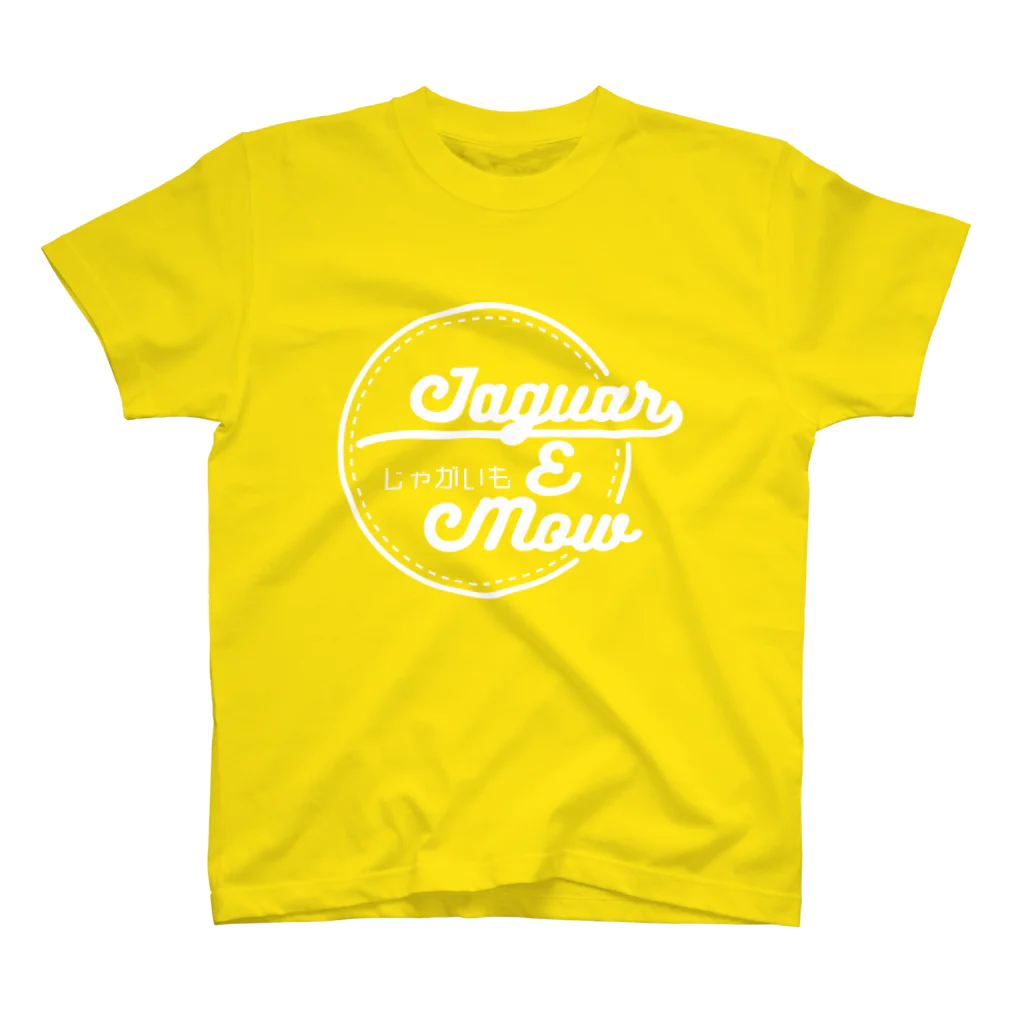 Jaguar E MowのJaguar E Mow ホワイトロゴ Regular Fit T-Shirt