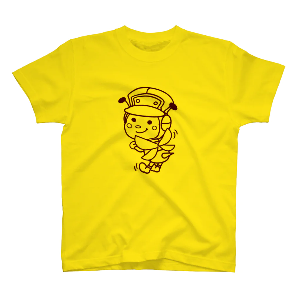 e_n_y_a_iのプルプルBee+ スタンダードTシャツ