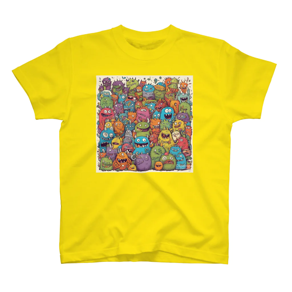 まみうだぱおのゆったりSHOPのcolor ghost スタンダードTシャツ