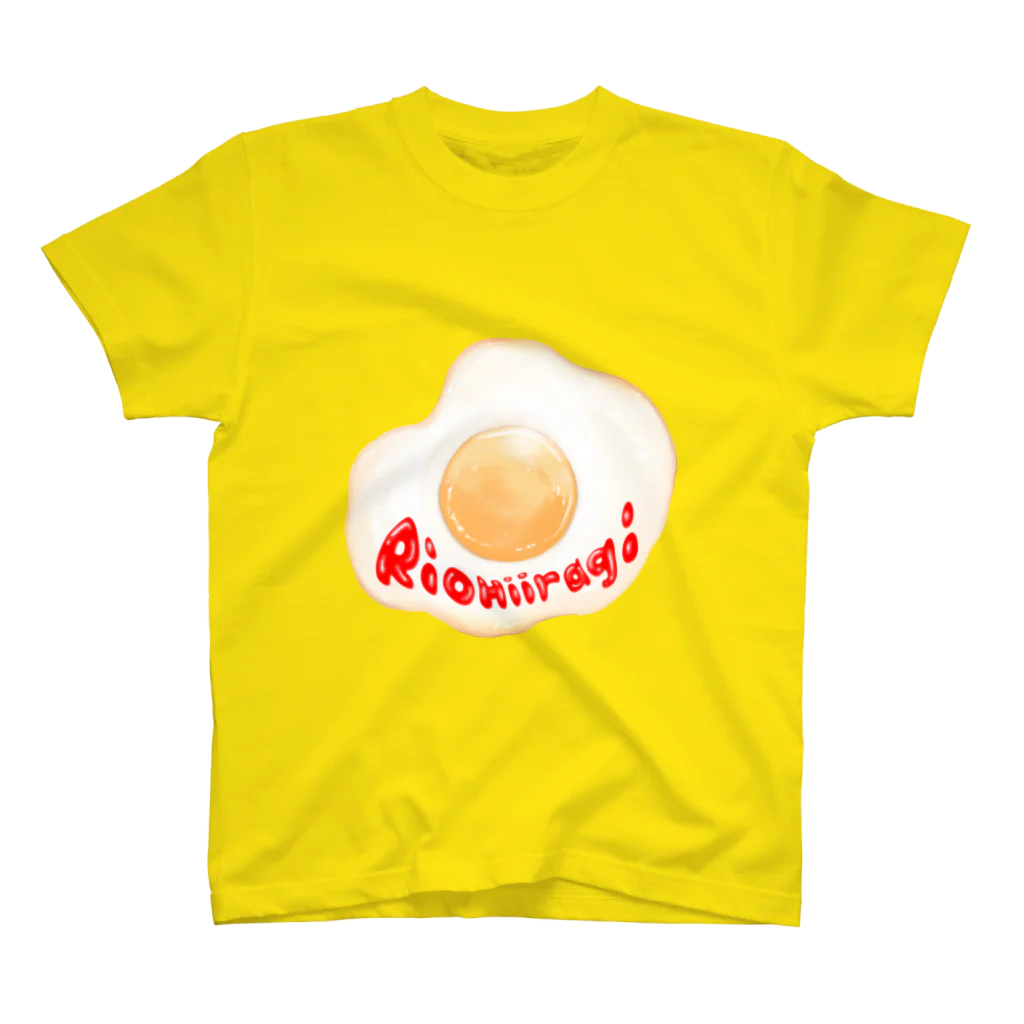 柊木りお🌸1/21東京生誕ワンマンの柊木の目玉焼き🍳 スタンダードTシャツ