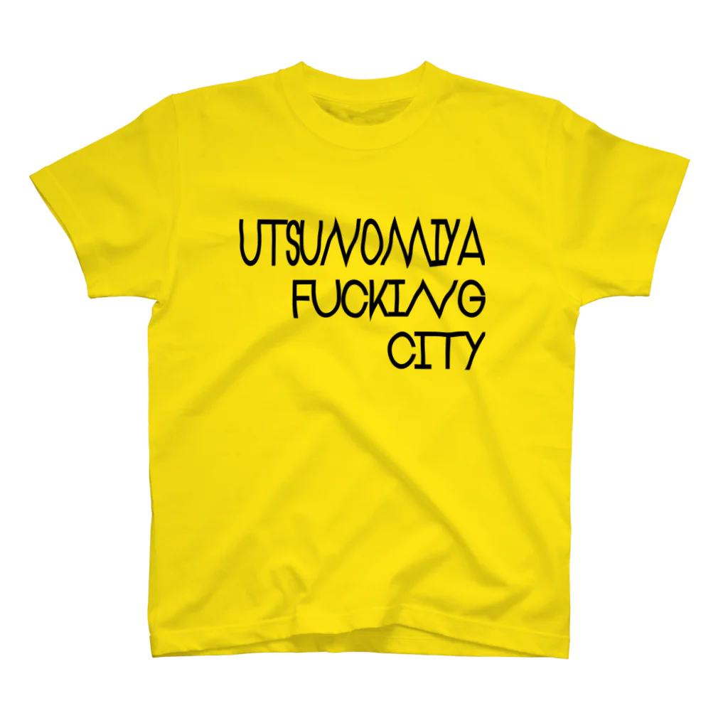 piaopiaoの#9 UTSUNOMIYA FU*KING CITY スタンダードTシャツ