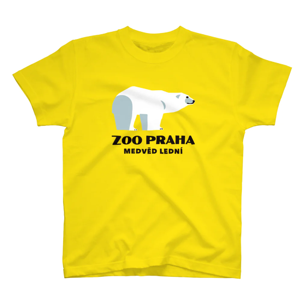 Bunny Robber GRPCのWHITE BEAR_ZOO PRAHA Regular Fit T-Shirt