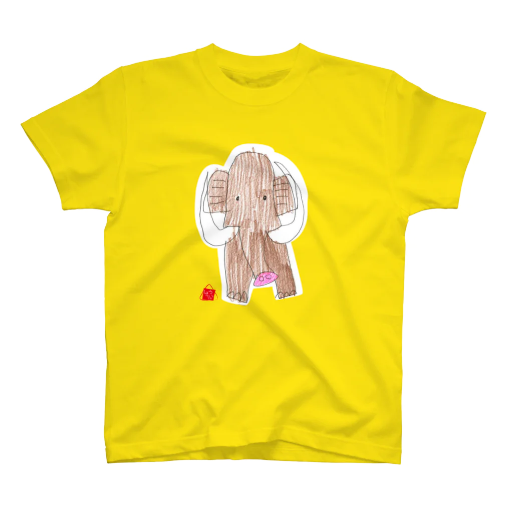 ★いろえんぴつ★のマンモスさん スタンダードTシャツ