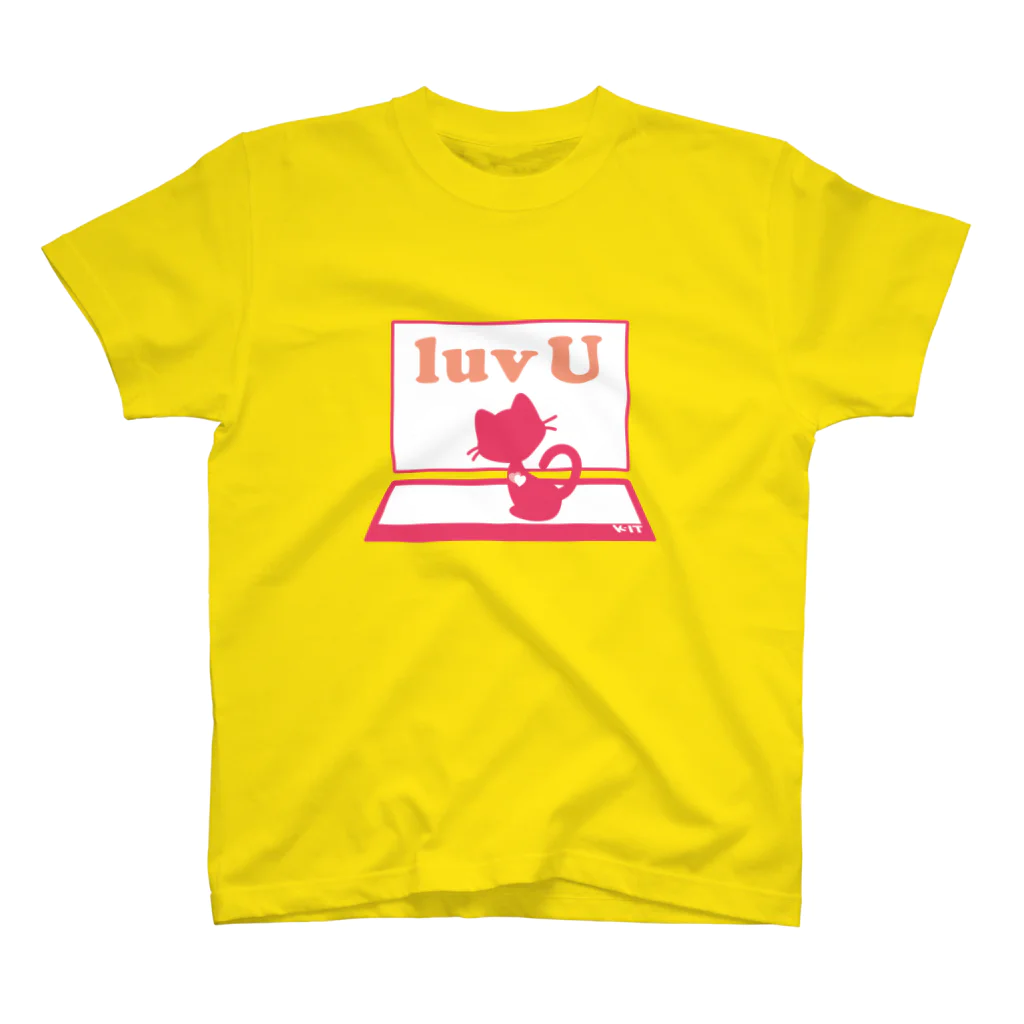 shadoのk-IT_luvU_clothes スタンダードTシャツ