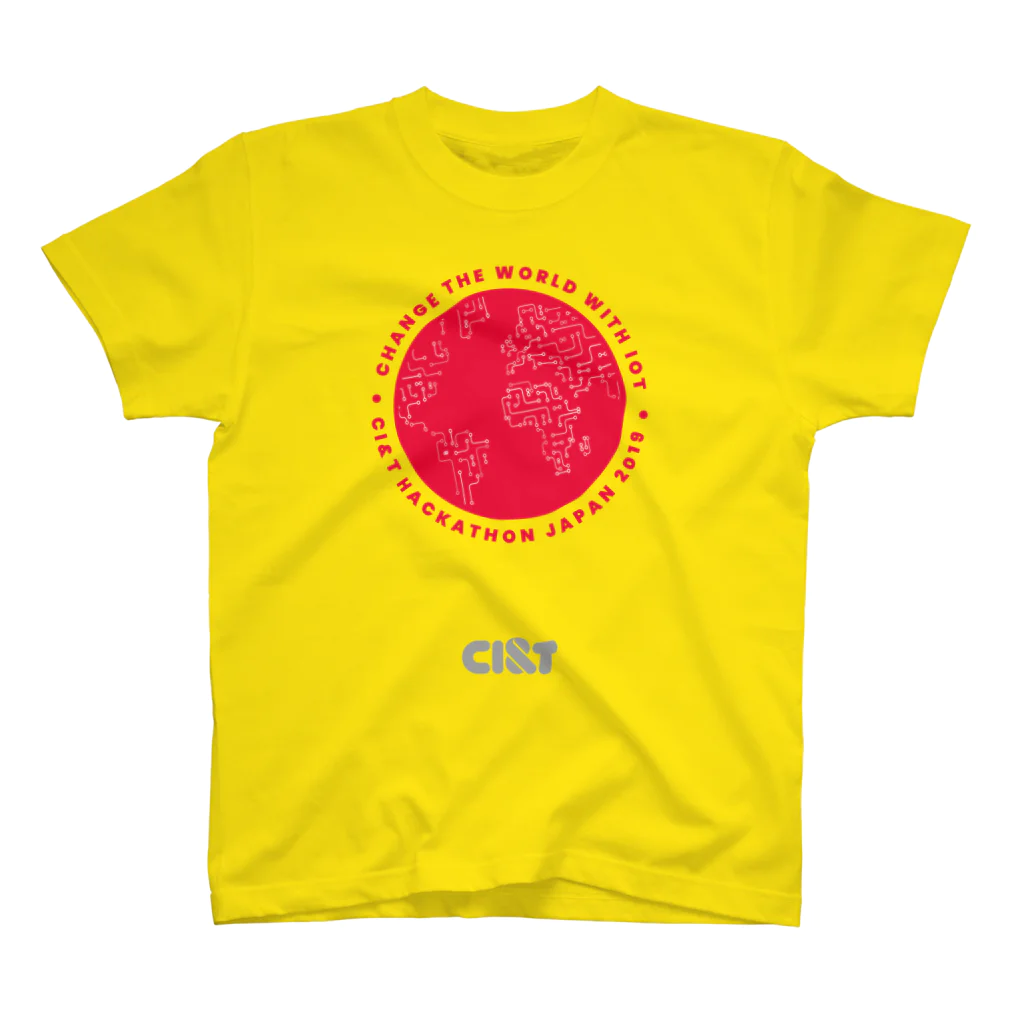 CI&T JapanのCI&T Hackathon with IoT (front only) Regular Fit T-Shirt