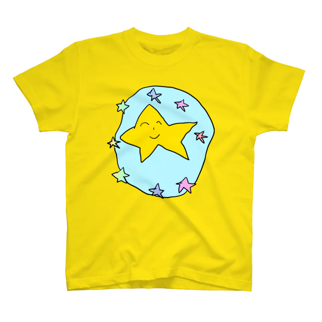 YAG STOREの娘の絵～star～ Regular Fit T-Shirt