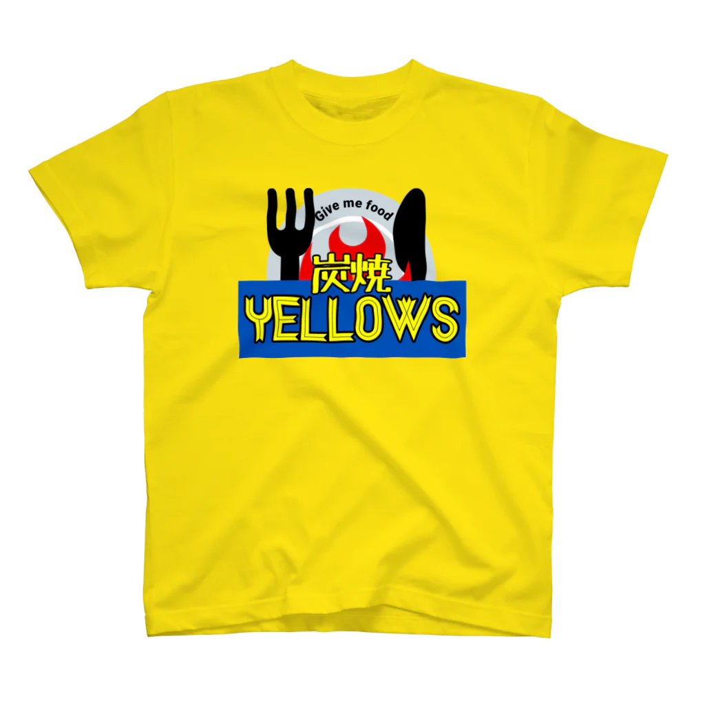 Kenji  JOT a.k.a.WorldWideの炭焼YELLOWS Regular Fit T-Shirt