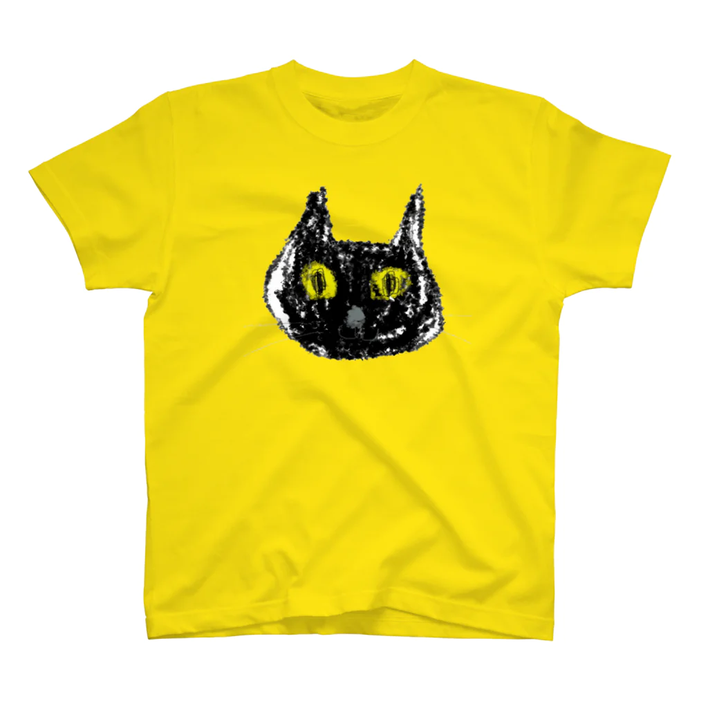 pupukitiの黒猫のぷぷきち スタンダードTシャツ