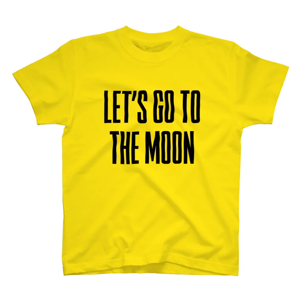 【仮想通貨】ADKグッズ専門店 のLET'S GO TO THE MOON スタンダードTシャツ