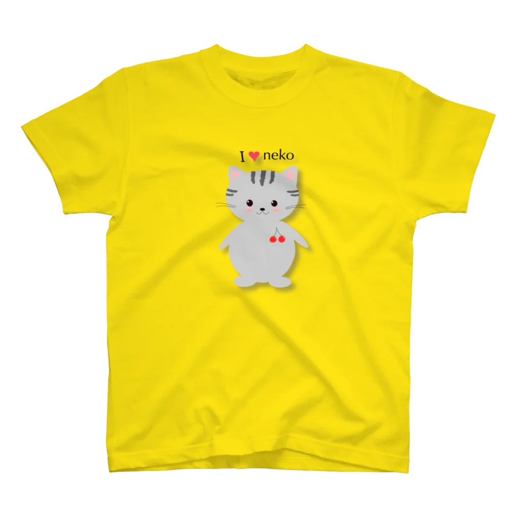 ねこの夢屋のチェリにゃん スタンダードTシャツ