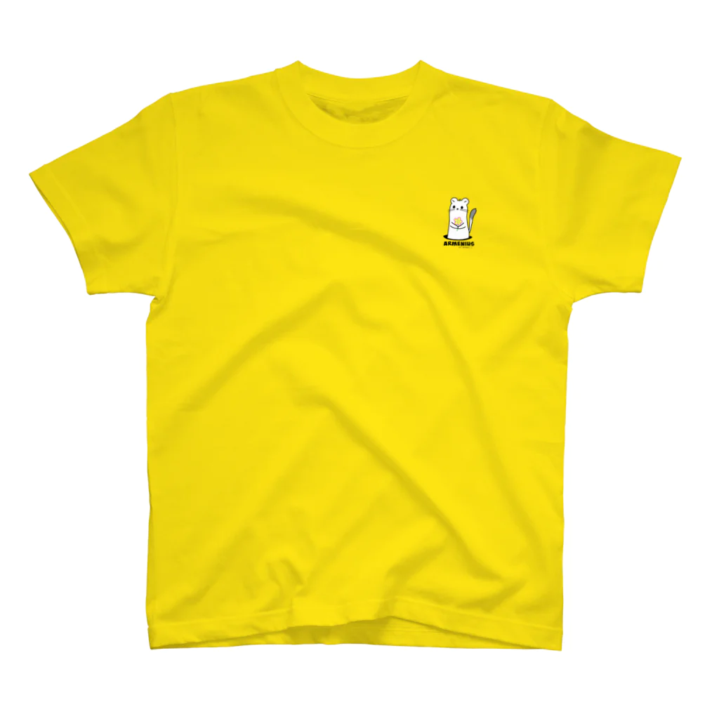 MOTCOM Winkel+のオコジョさん Regular Fit T-Shirt