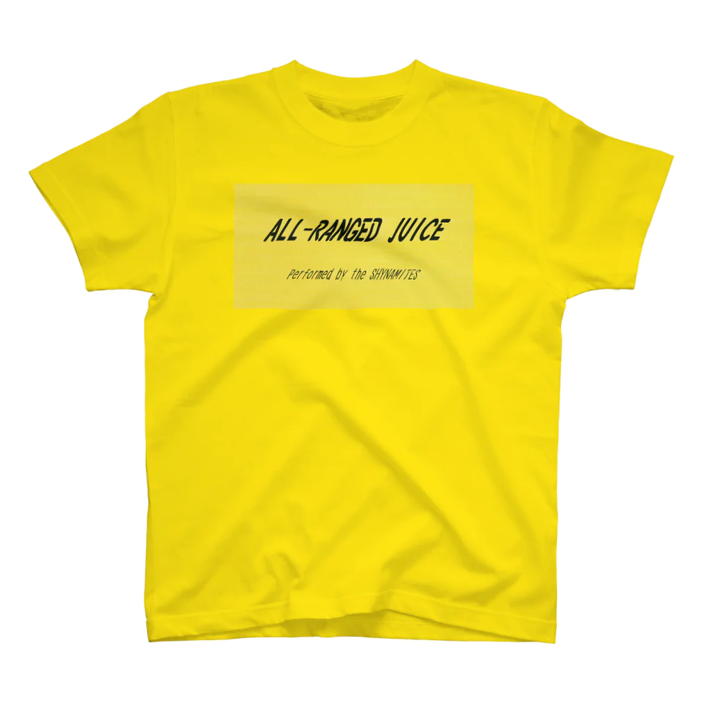 Les survenirs chaisnamiquesのAll-Ranged Juice 2002 ver.-Logo Regular Fit T-Shirt