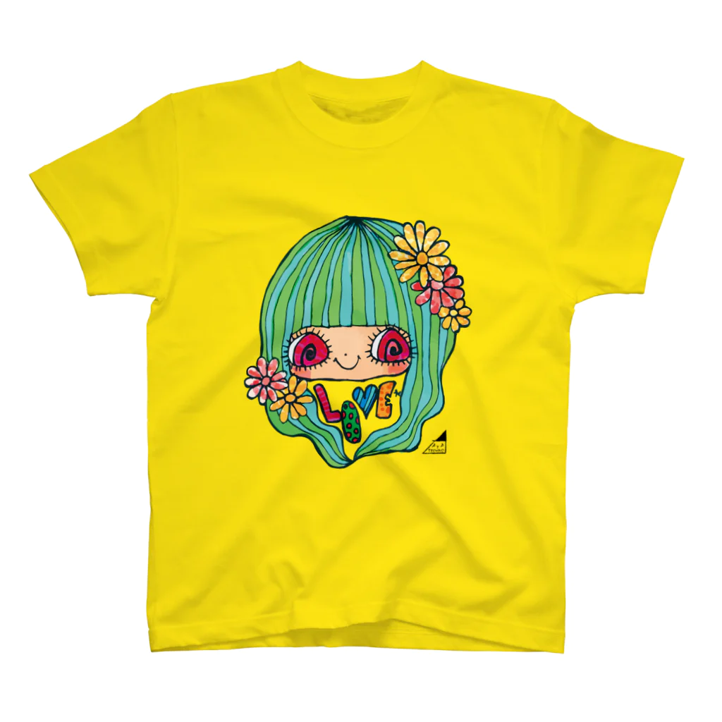 ▲アヤテクノ▲の▲LOVEグルガール▲ スタンダードTシャツ