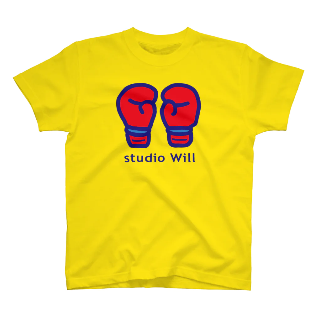 総合格闘技・フィットネス studio Willのstudio Will×INGRID オリジナルTシャツ_A1 スタンダードTシャツ