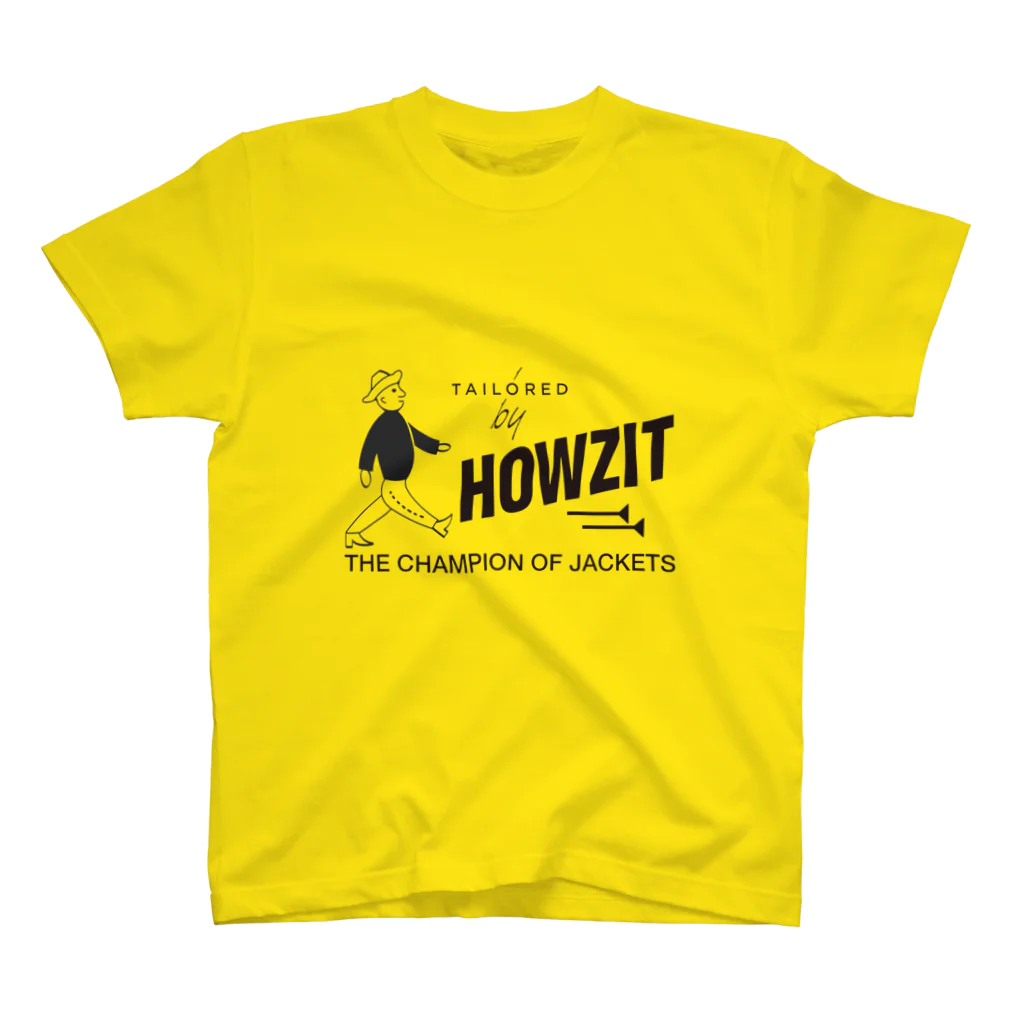 SAUNA SHIKANTAZA clubのHOWZIT スタンダードTシャツ