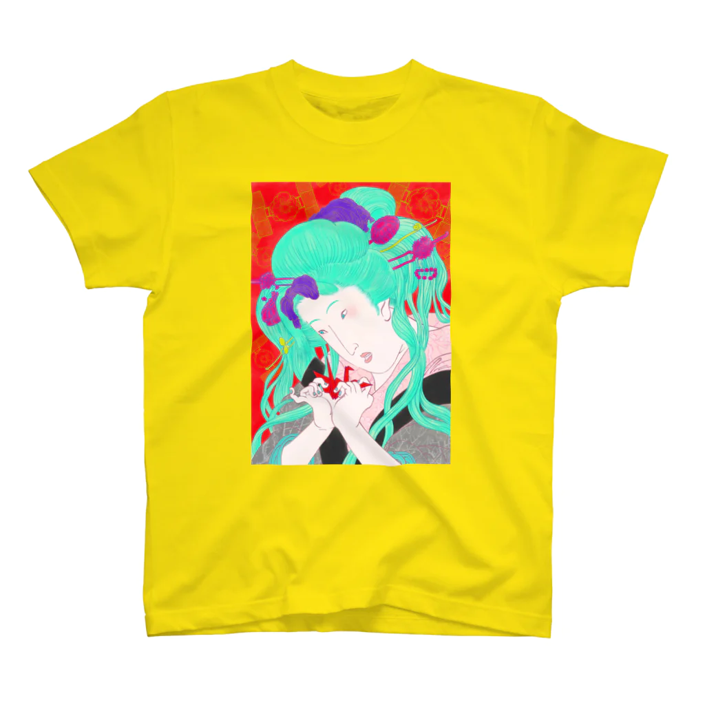 チョモランマリのUKIYOE☆ スタンダードTシャツ