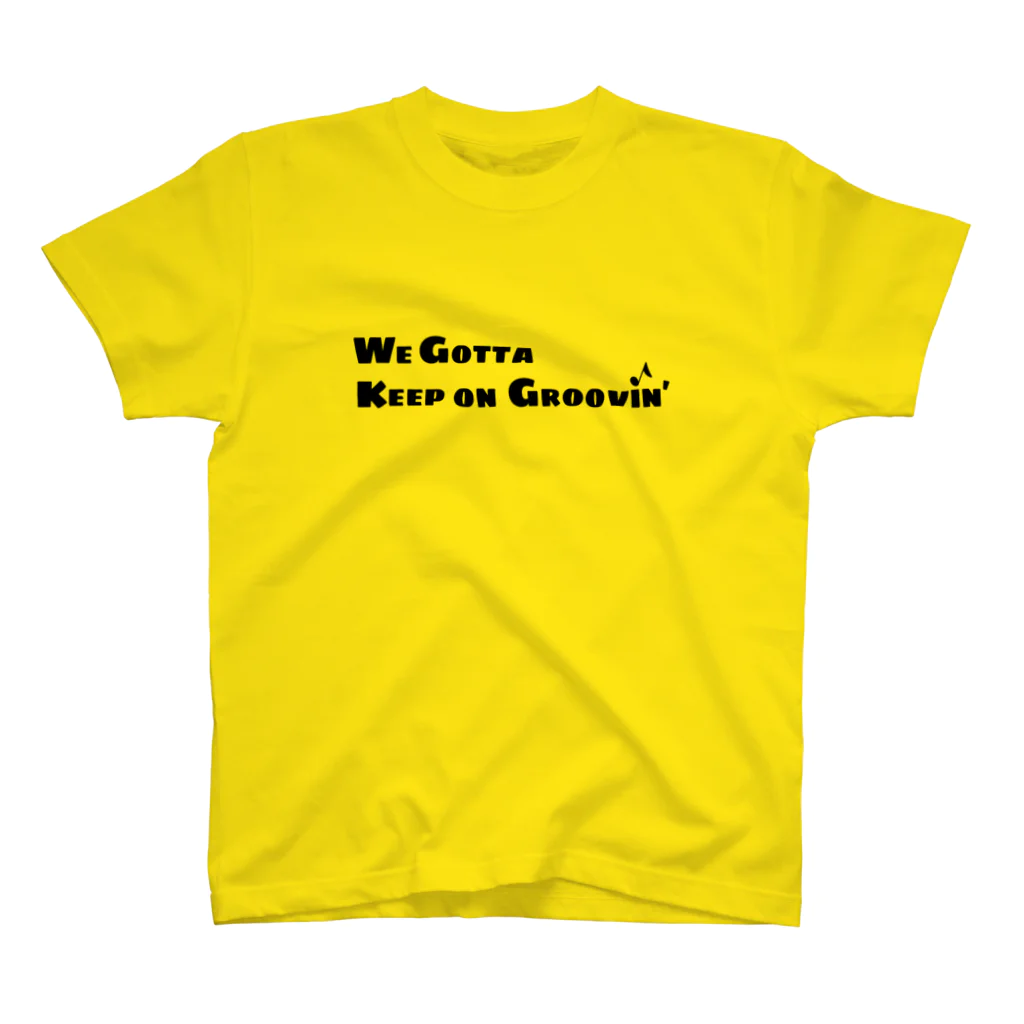 Studio 029 ショップのWe Gotta Keep on Groovin' スタンダードTシャツ