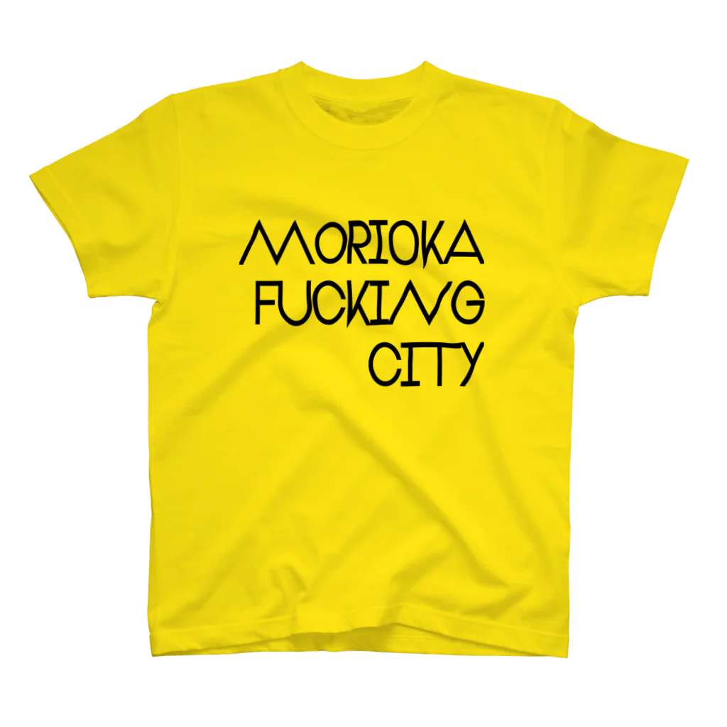 piaopiaoの#3 MORIOKA FU*KING CITY Regular Fit T-Shirt