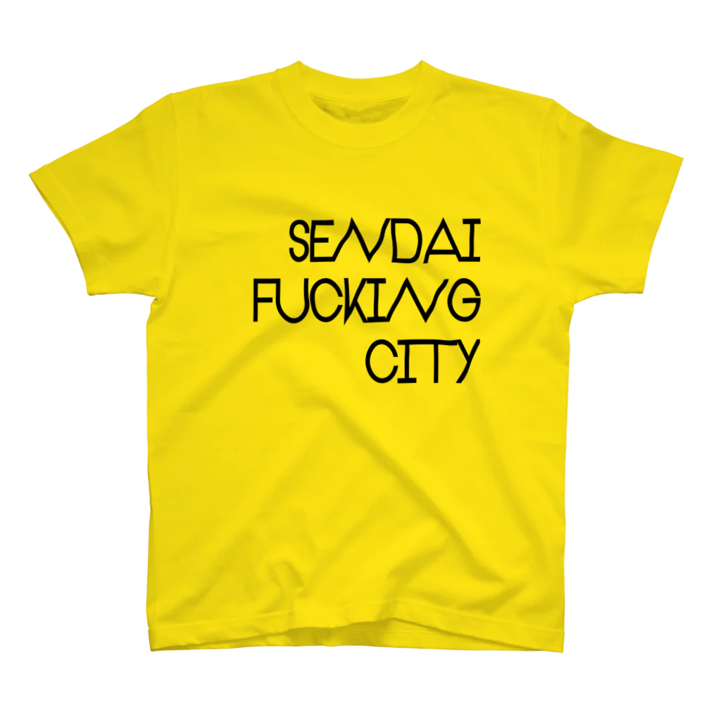 piaopiaoの#4 SENDAI FU*KING CITY Regular Fit T-Shirt