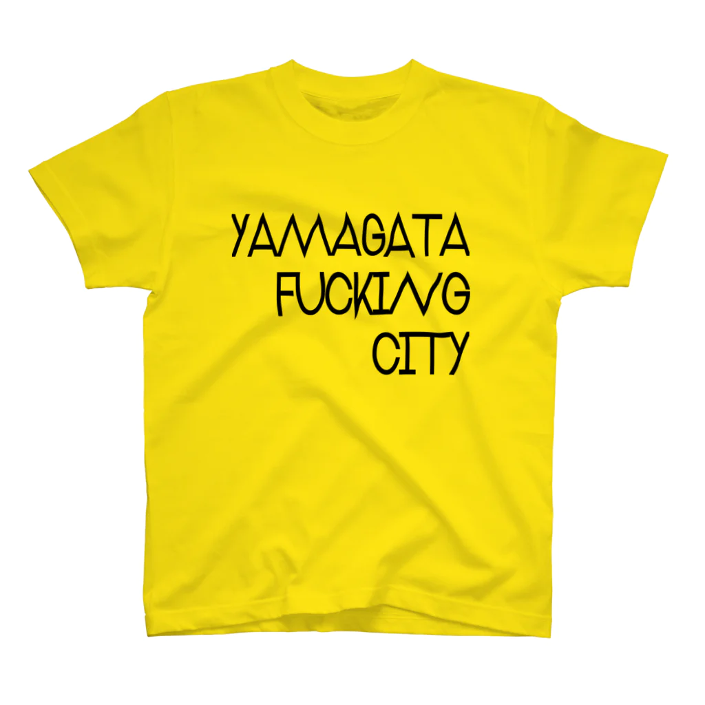 piaopiaoの#6 YAMAGATA FU*KING CITY スタンダードTシャツ