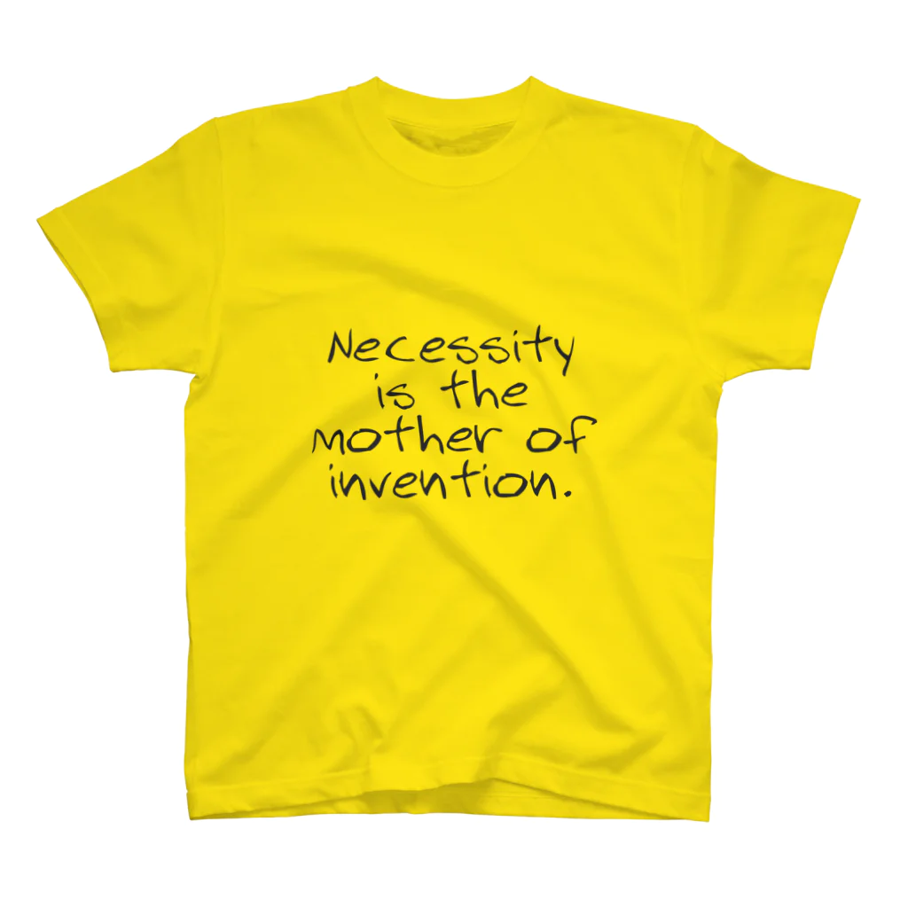 アシベズヘアのNecessity is the mother of invention. Regular Fit T-Shirt